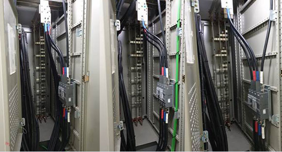 Installation of breaker for low-voltage switchboard in substation for linkage with KEPCO 